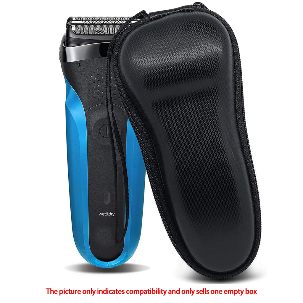LinMei Hard Travel Case for Electric Shaver Series 3 3010s/ 3040s/ 310s/ 320s-4 & Series 5 5018s/ 5140s Ideal for Gym/Travel/Home (Only Case)