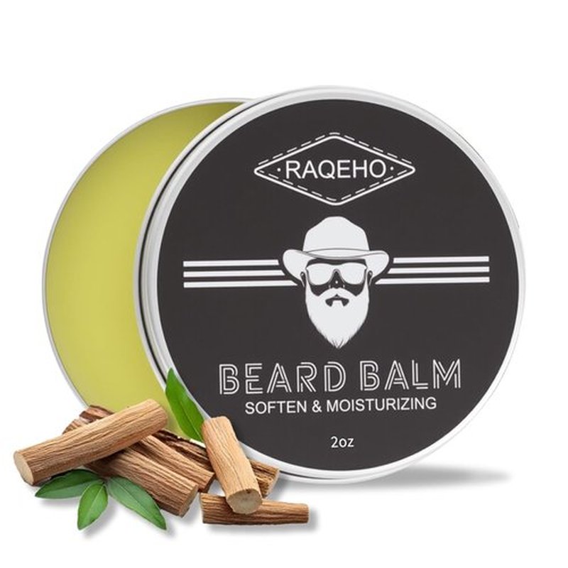 Skiennix 2oz Beard Balm for Men - Sandalwood Leave-In Conditioner & Grooming Softener