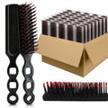 NICEMOVIC Hair Brushes Bulk 110 Pack for Women, Homeless Bulk Hair Brush Comb Set Disposable Individually Wrapped Homeless Care Package Supplies Bulk Hair Combs Hygiene Supplies for Shelter Hotel