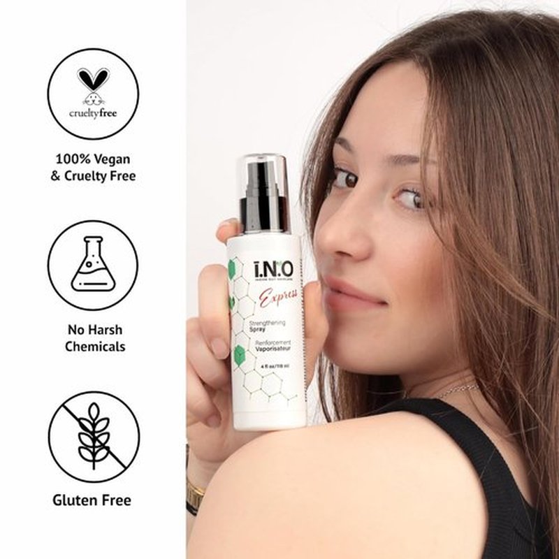 Earthly Body Inside Out Haircare Strengthening Spray - 4 Fl Oz | Strengthens, Detangles & Adds Shine - Vegan & Cruelty Free