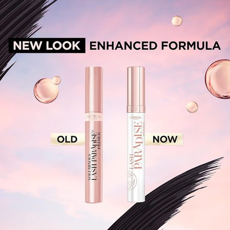 L'Oreal Paris Voluminous Lash Paradise Mascara Primer - Soft White, 0.27 Fl Oz | Enhance Your Lashes