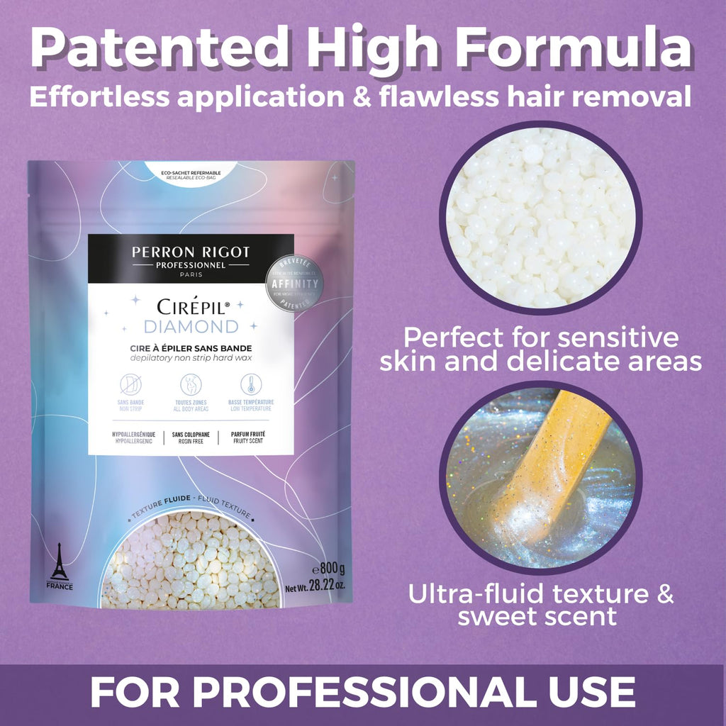 Cirepil DIAMOND Stripless Hard Wax Beads Bag 28.22oz / 800g
