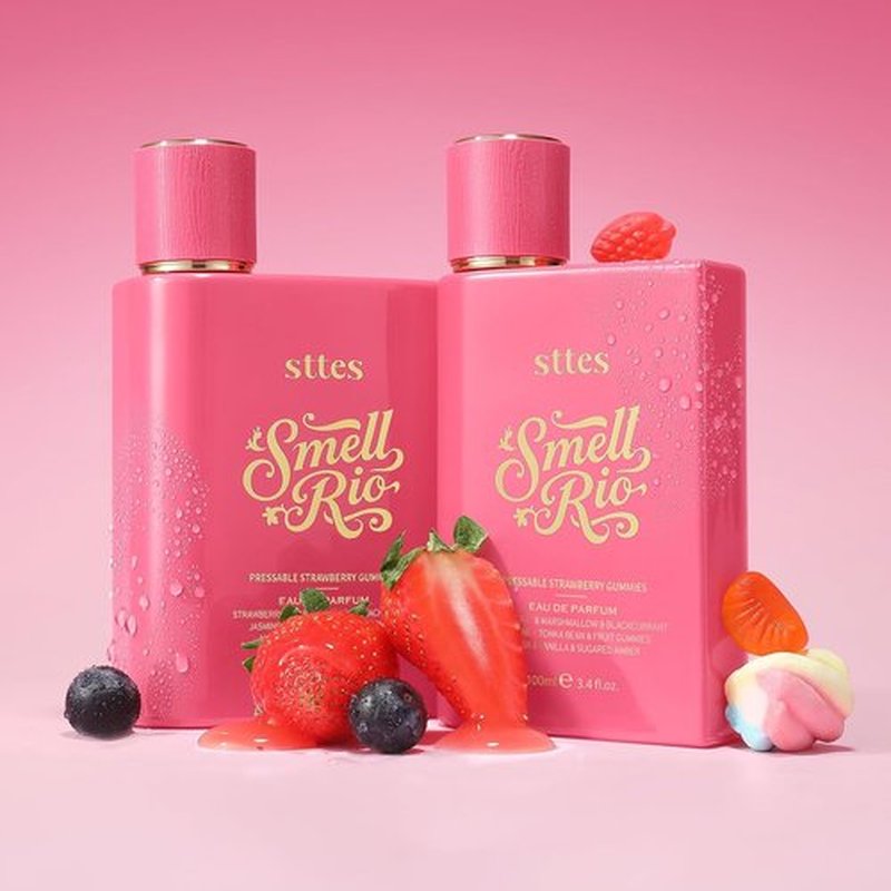 Sttes Smell Rio Perfume - Long-Lasting Hair Perfume for Women | Strawberry, Candy & Vanilla 100ml
