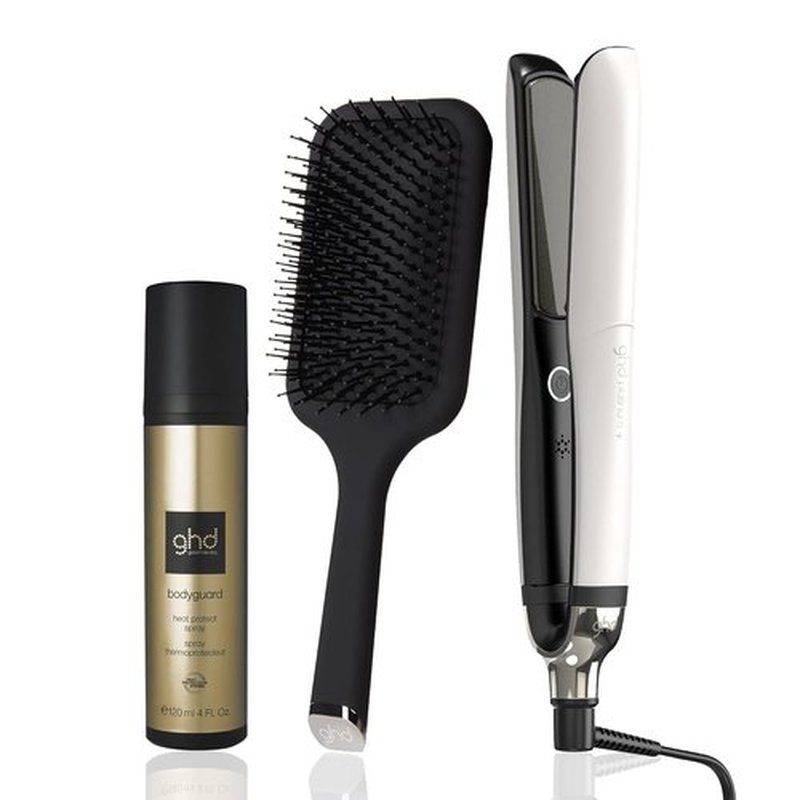 GHD Platinum+ Styler - 1" Flat Iron Hair Straightener for Stronger, Shinier Hair & Color Protection