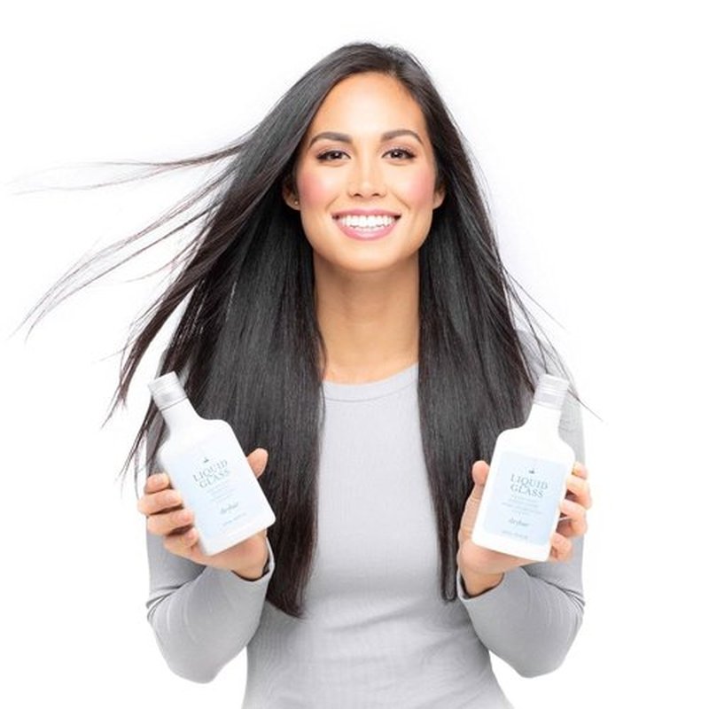 Drybar Liquid Glass Shampoo & Conditioner Set - Smoothing Formula for Frizz-Free Shine