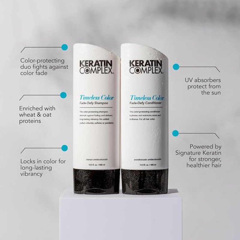 Keratin Complex - Fade-Defy Conditioner for Timeless Color Protection | 33.8 Fl Oz