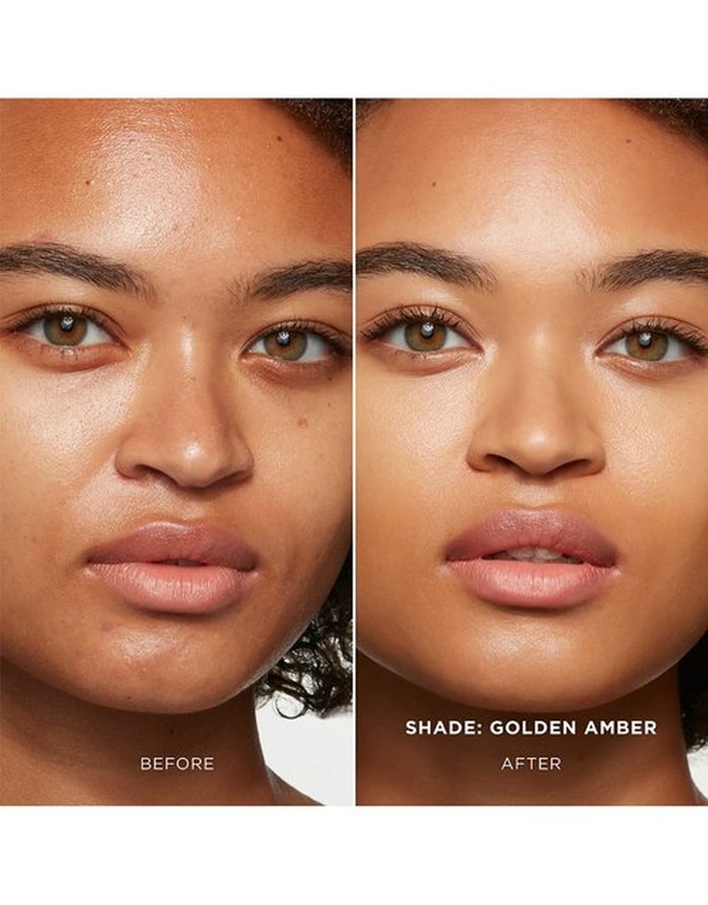 Hourglass Vanish Foundation Stick - Buildable Full Coverage Makeup for Airbrushed Look | Golden Amber