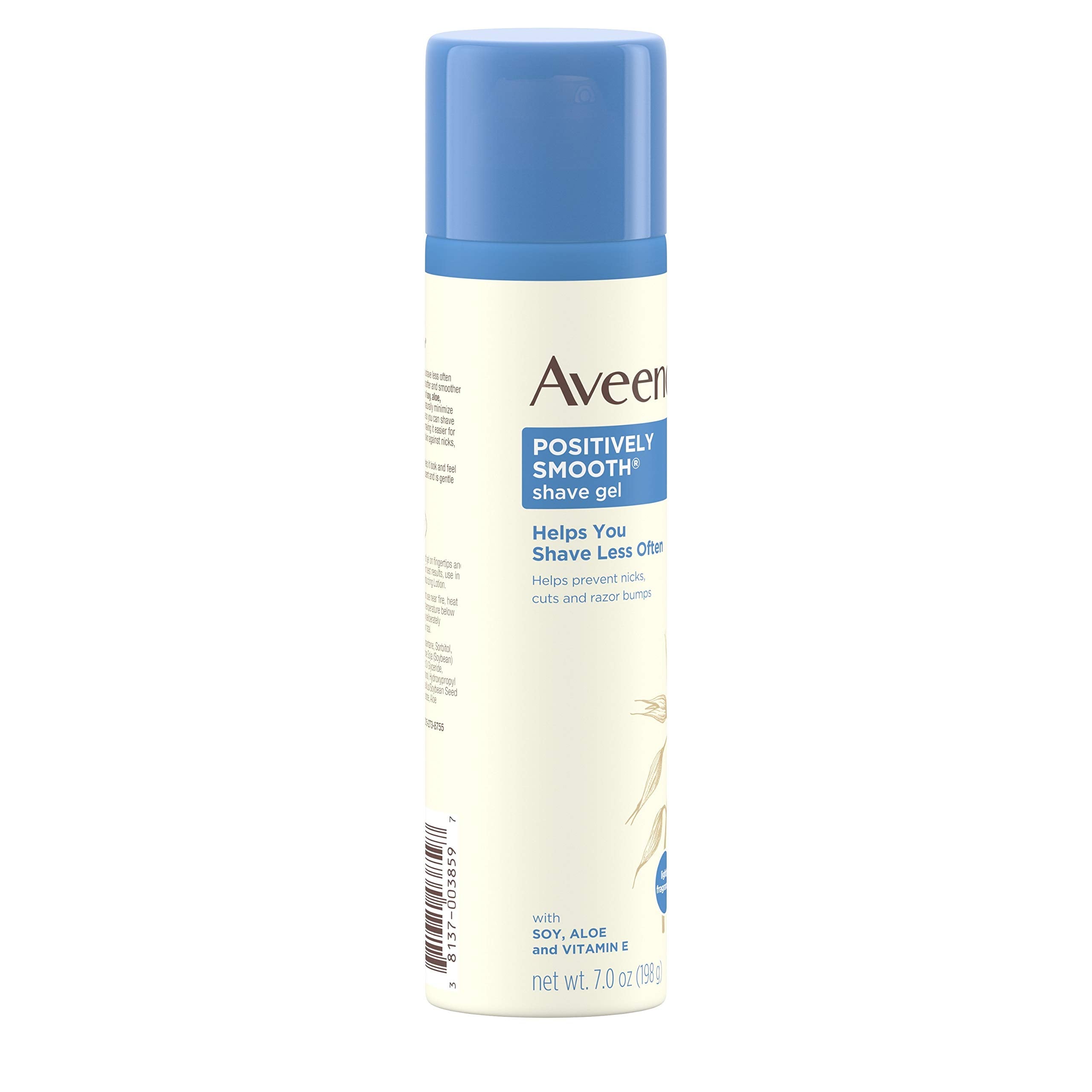 Aveeno - Active Naturals Positively Smooth Shave Gel with Natural Soy - 7 oz.