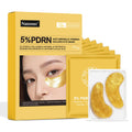 30 pairs 5%PDRN Under Eye Patches, 24K Gold Eye Patches for Puffy Eyes, Dark Circles, Under Eye Bags & Wrinkle | Collagen, Retinol, Hyaluronic, Peptides, Kojic Acid, Caffeine, Korean Skincare Eye care