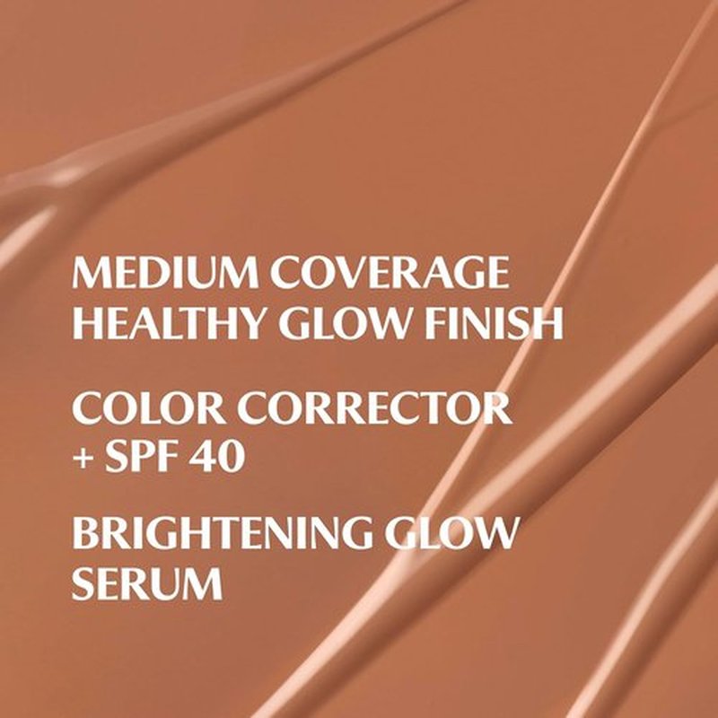 IT Cosmetics CC+ Nude Glow Foundation - Medium Coverage with SPF 40 & Brightening Serum, 1.08 fl oz