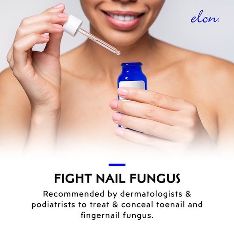 Elon Dual Defense Fungal Formula (2 Pack) — 25% Undecylenic Acid — Fingernails & Toe Nail Care Products — Elon Nail Products – Toenail Treatment