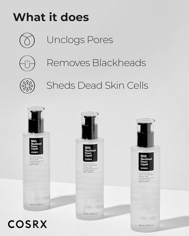 COSRX Niacinamide 2% + BHA 4% Exfoliant Toner - Blackhead Remover & Pore Minimizer | 3.38 fl. oz / 100ml