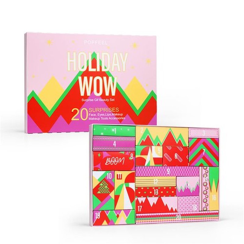 Makeup Advent Calendar 2026, New Year Gifts for Teenage Girls Women All in One Makeup Kit Surprise Gift Valentines Day Countdown Calendar Gifts with Eyeshadow Palette Lipstick Foundation Eyebrow