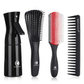 Skiennix Hair Brush Set - Detangler Brush for Natural Curly Hair | Ideal for Women, Men & Kids