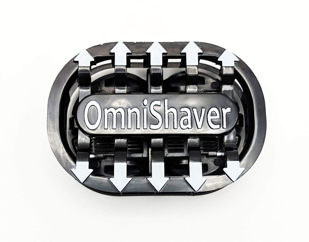 2x Classic Omnishaver - Pink - The Fastest Way to Shave Head, Legs, Arms, Body|An Alternative to Disposable Shaving Razors Self Cleans & Strops During Use with Durable Blade|Bald Head Shaver for Women