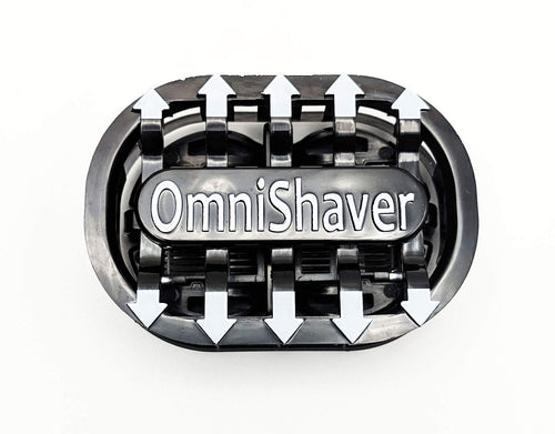 2x Classic Omnishaver - Pink - The Fastest Way to Shave Head, Legs, Arms, Body|An Alternative to Disposable Shaving Razors Self Cleans & Strops During Use with Durable Blade|Bald Head Shaver for Women