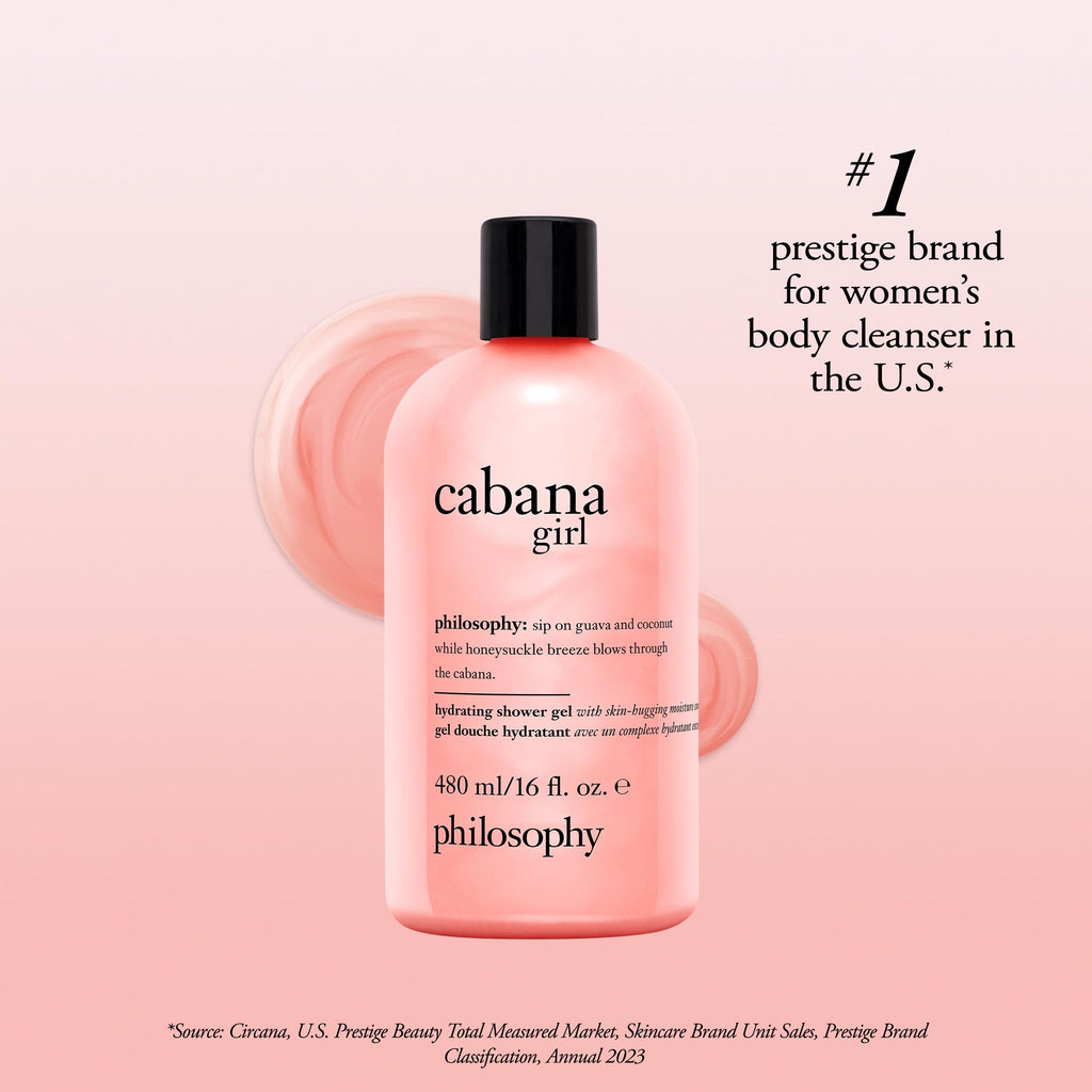 philosophy cabana girl shower gel 16 fl oz