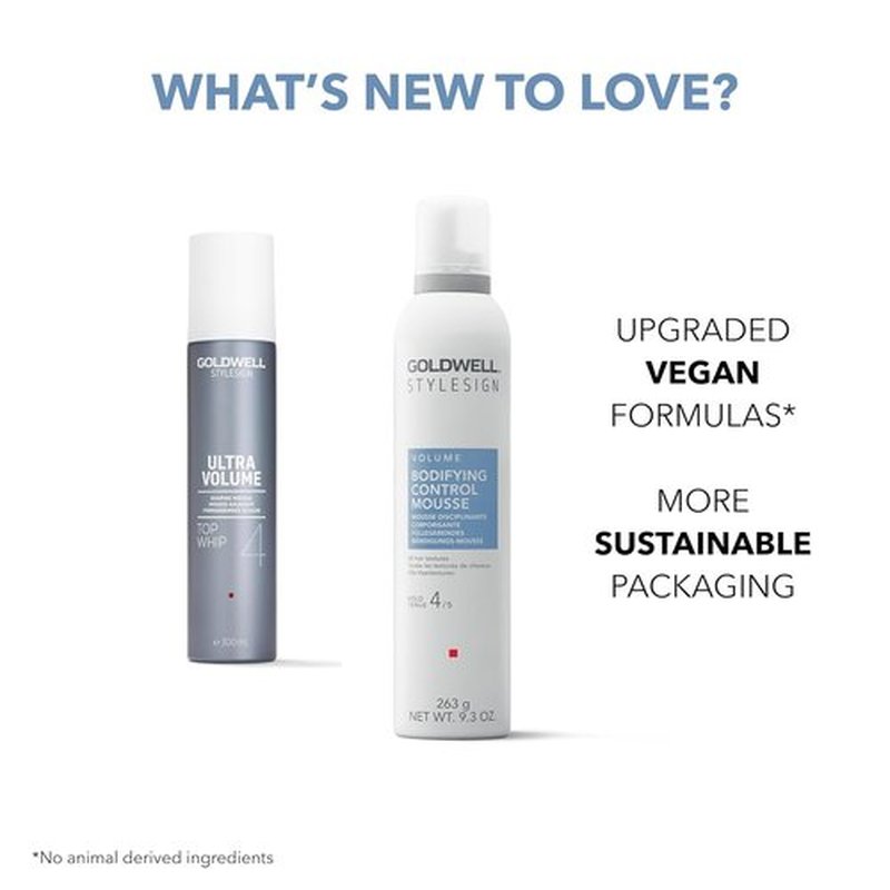 Goldwell StyleSign Bodifying Control Mousse - Lightweight Volume & Hold | 8.5 oz