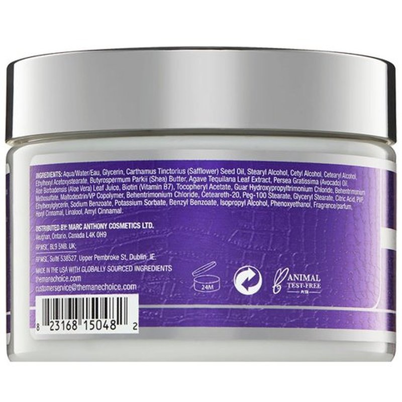 The Mane Choice The Alpha Curly As Can Be Curl Defining Cream,12 Oz, Defines, Hydrates & Smooths Frizz, Curl Cream For Coily, Wavy & Curly Hair, Enriched with Biotin & Vitamin E, Paraben-Free