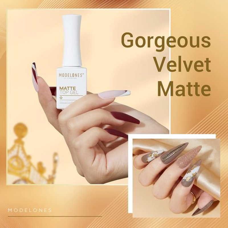 modelones Iridescent Silver Mix Glitter Gel Top Coat & 3 Pcs No Wipe Gel Top and Base Coat