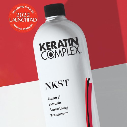 Keratin Complex - Natural Keratin Smoothing Treatment System for Frizz-Free Hair - 32 fl oz