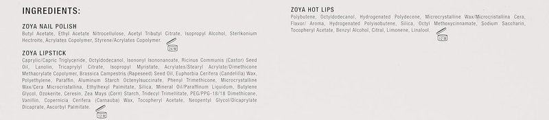 Zoya Nail Polish Quad Set - Festive Fa La La La La Colors for Stunning Holiday Nails
