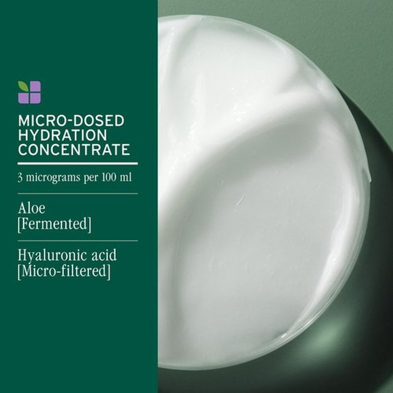 Biolage Hydra Source Leave-In Cream - Instantly Moisturizes & Seals Split Ends, For Dry Hair, With Micro-Filtered Aloe Vera & Fermented Hyaluronic Acid, 6.8 Fl Oz, packaging may vary