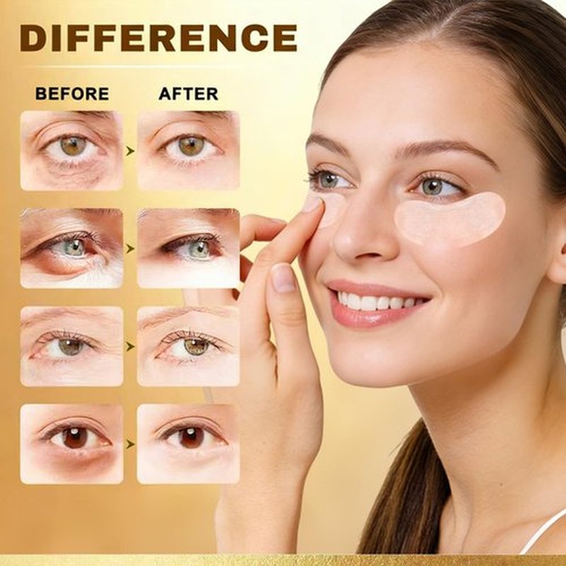 bvanarn 8 count PDRN Micro Eye Patches,Dark Circle,Under Eye Patches for Puffy Eyes,Ceramides, Serum-Infused Eye Patches with Hyaluronic Acid & Collagen,Gentle Skin-Friendly
