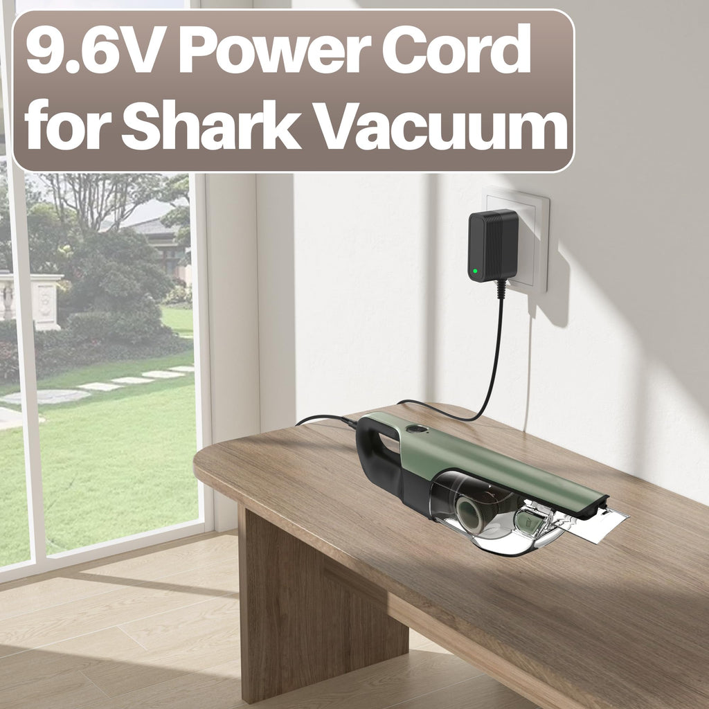 9.6V Charger for Shark Ultra Cyclone Pro Cordless Handheld Vacuum CH901