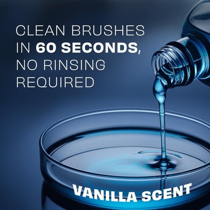 Original Makeup Brush Cleaner - Professional Quick-Drying Cleanser for Waterproof Makeup - 16 oz