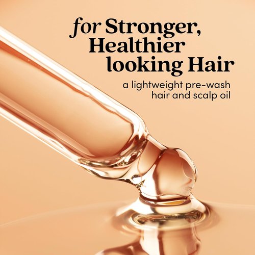 Fable and Mane Hair Oil - HoliRoots Strengthening Serum for Damaged Hair with Amla & Castor Oil | 3.4 FL oz