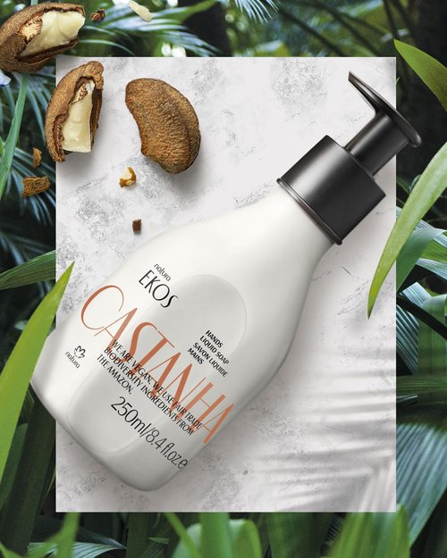 Natura Brazil Nut Liquid Hand Soap Refill - Moisturizing, Gentle Sulfate-Free Cleanser | 10.1 Fl Oz