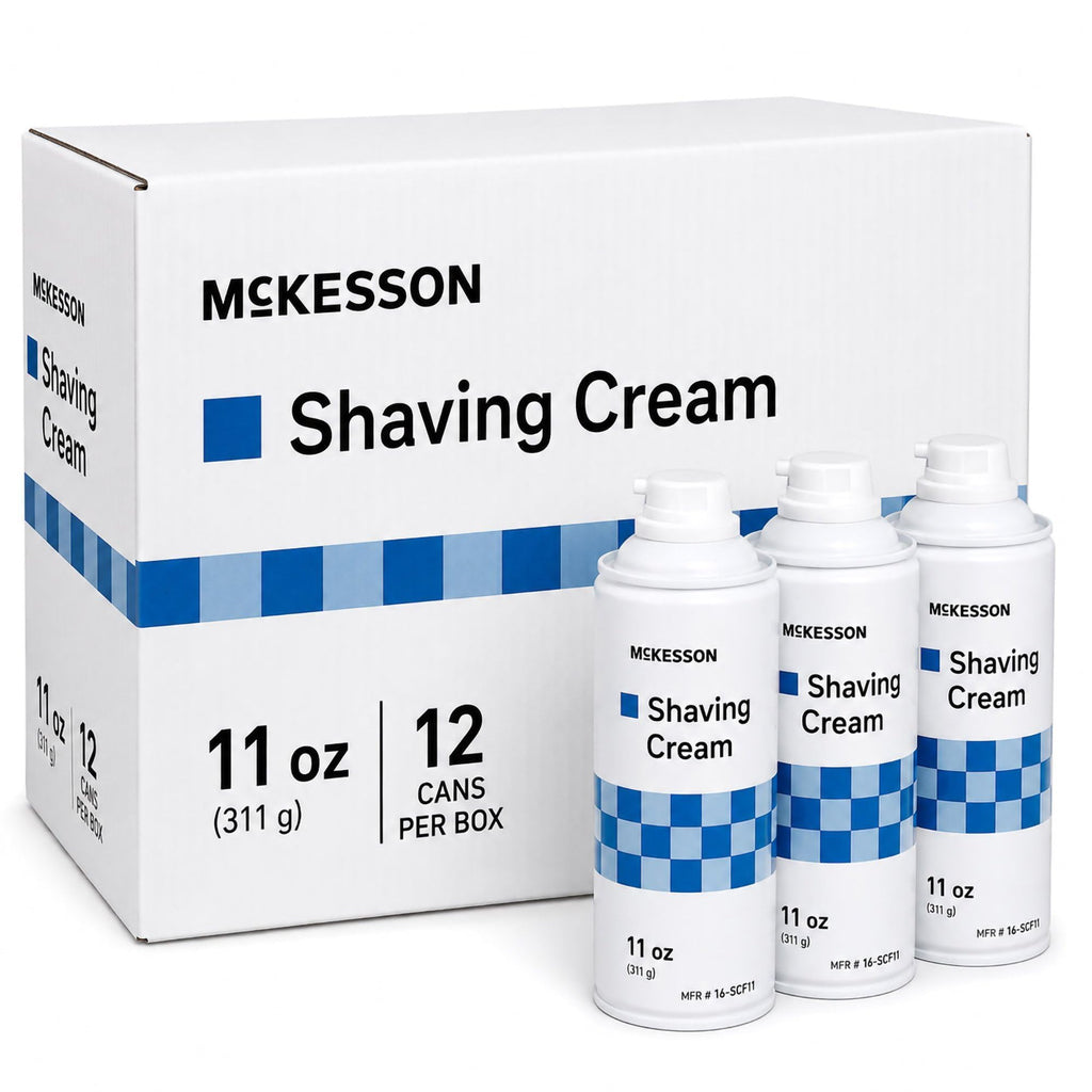 McKesson Foamy Shaving Cream Bulk, Women, Lavender, 11 oz, 12 ct