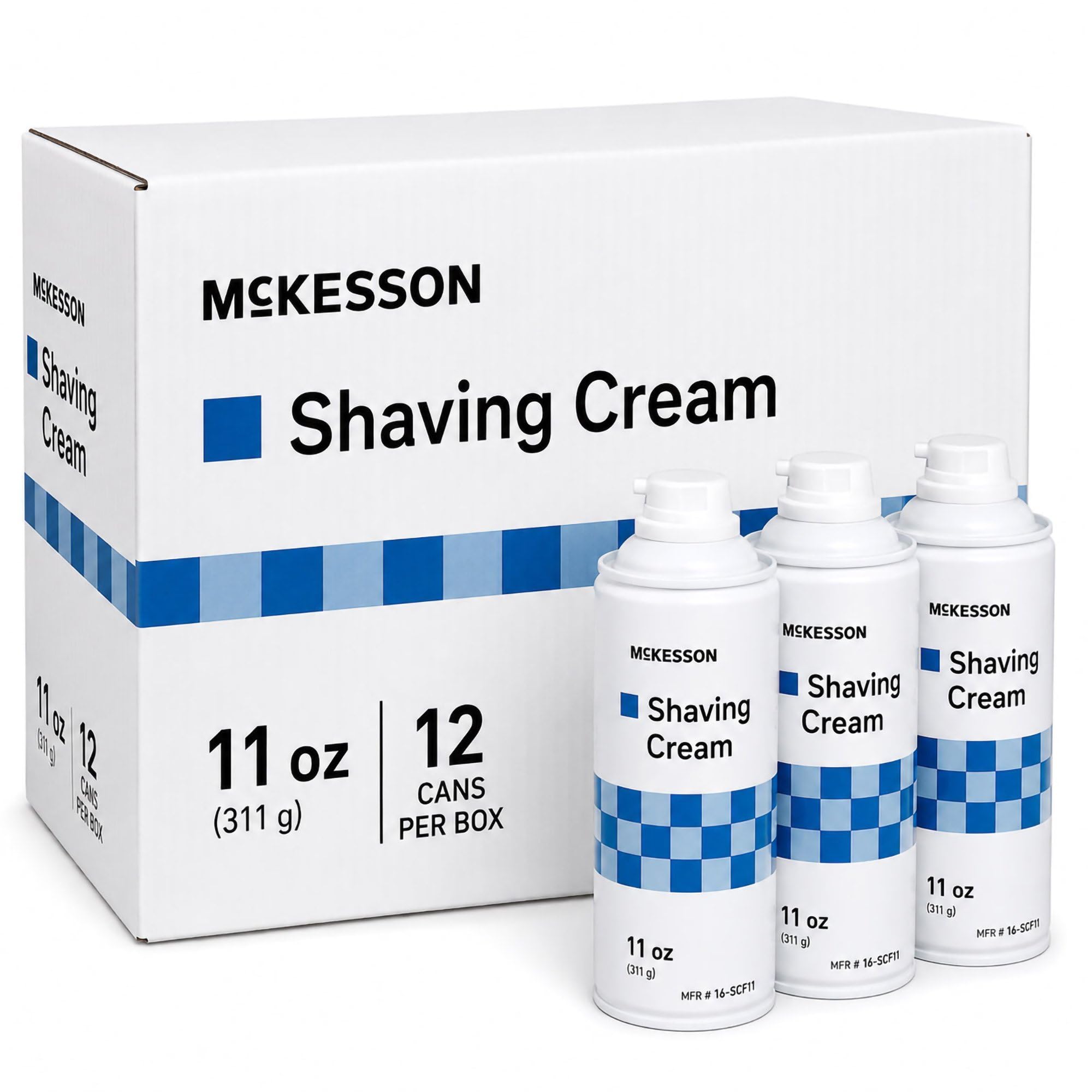 McKesson Foamy Shaving Cream Bulk, Women, Lavender, 11 oz, 12 ct