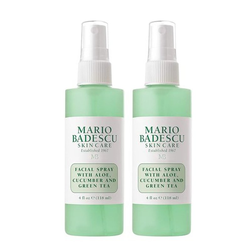 Mario Badescu Facial Spray - Hydrating Aloe, Cucumber & Green Tea Mist for All Skin Types