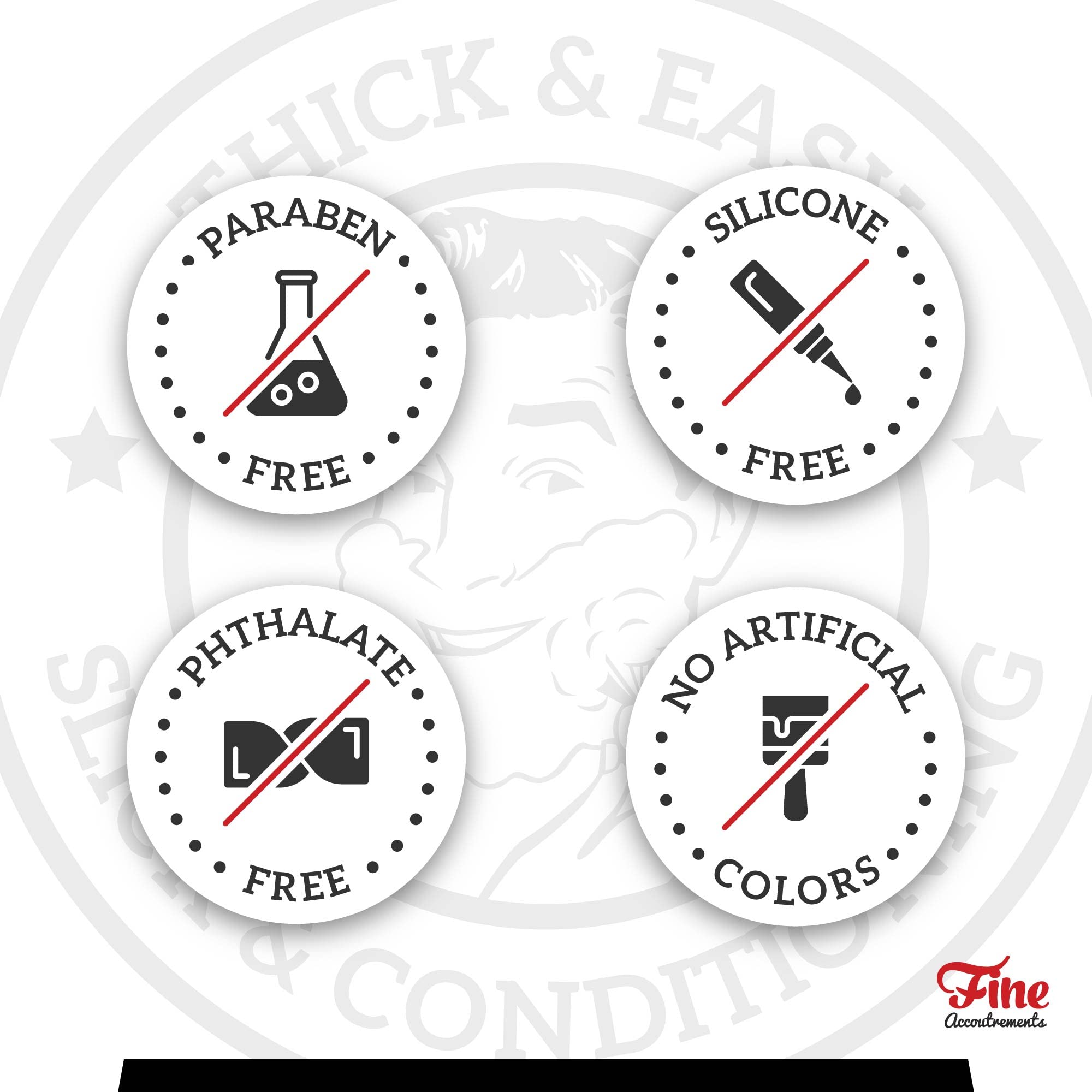 Mr. Fine 21C Men’s Shaving Soap, Builds Thick & Easy Lather, Protects From Razor Burn & Irritation, No Artificial Colors, Made In Italy, 5oz. (150ml), Latigo