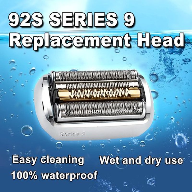 Braun 92S Series 9 Electric Shaver Replacement Head - Upgraded Version for Series 9 Models