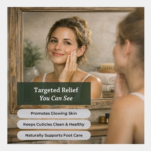 Silk Road Tea Tree Essential Oil Roll-On | 100% Pure USDA Certified for Healthy Skin & Nail Care - 10 ml