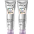 L'Oreal Paris EverPure Silver Care Sulfate Free Shampoo and Conditioner Set, Nourishing Vegan Formula with Peptides for Brightening Gray Hair, 1 Kit