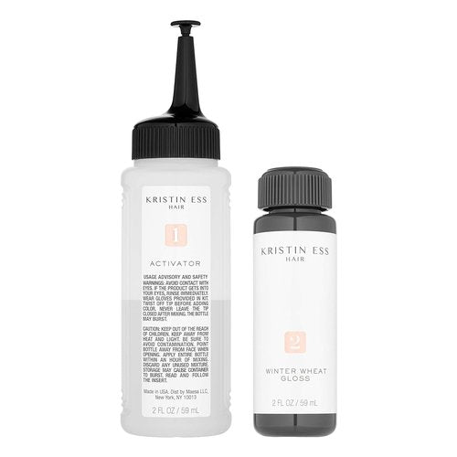 Kristin Ess Hair Gloss | Winter Wheat Light Neutral Blonde - 4-Week Semi-Permanent Color & Shine Conditioner