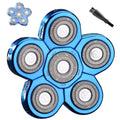 Universa 6 Blades Replacement Heads for Mainstream head shaver brands, Head Shaver Replacement Blades (6 Blue)