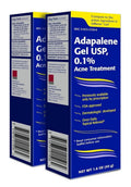 TARO Adapalene 0.1% USP Gel, Paraben Free, Retinoid Acne-Prone Facial Treatment for Sensitive Skin, Prescription Strenght (3.2 oz) Pack of two 1.6 oz each.