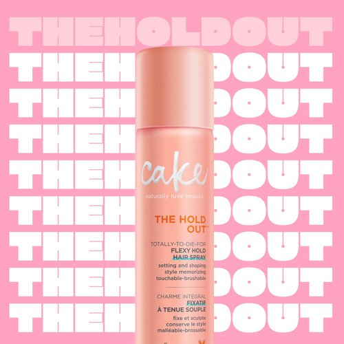Cake Beauty Hairspray, The Hold Out – For Crunch Free Brushable, Touchable, Flexible Hold & Soft Volume – Vitamin E & Abyssinian Oil – For All Hair Types- 5.6 Oz. 2 Pack