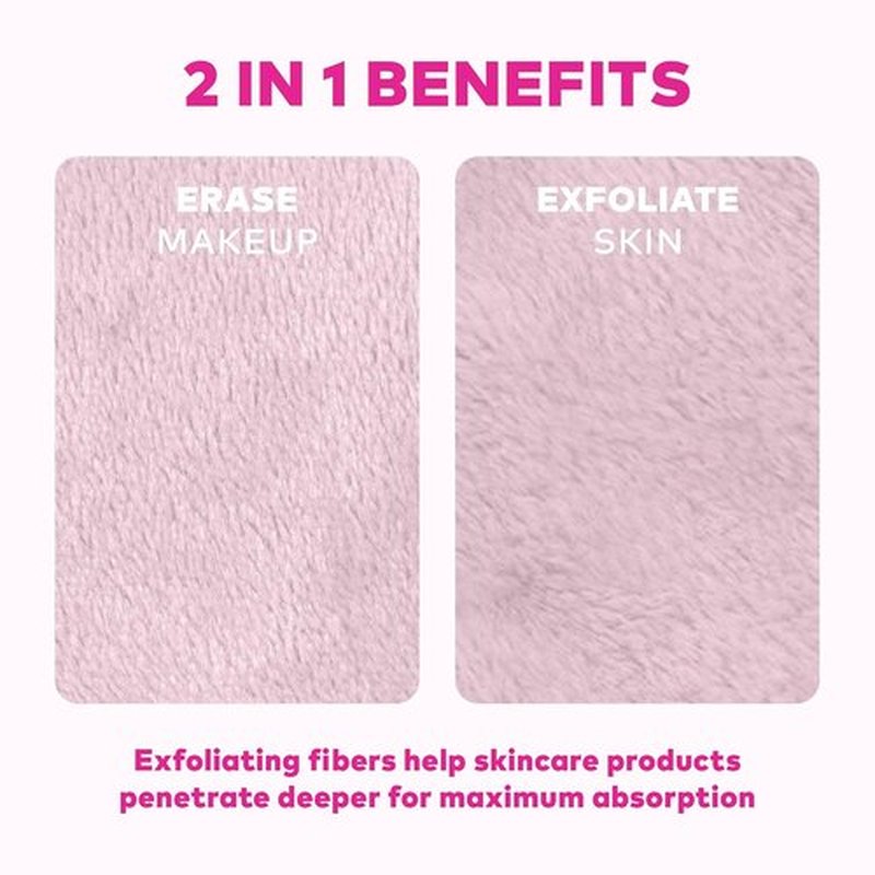 Original MakeUp Eraser 7-Day Set - Effortlessly Remove All Makeup with Just Water | Ballet Core, 7ct