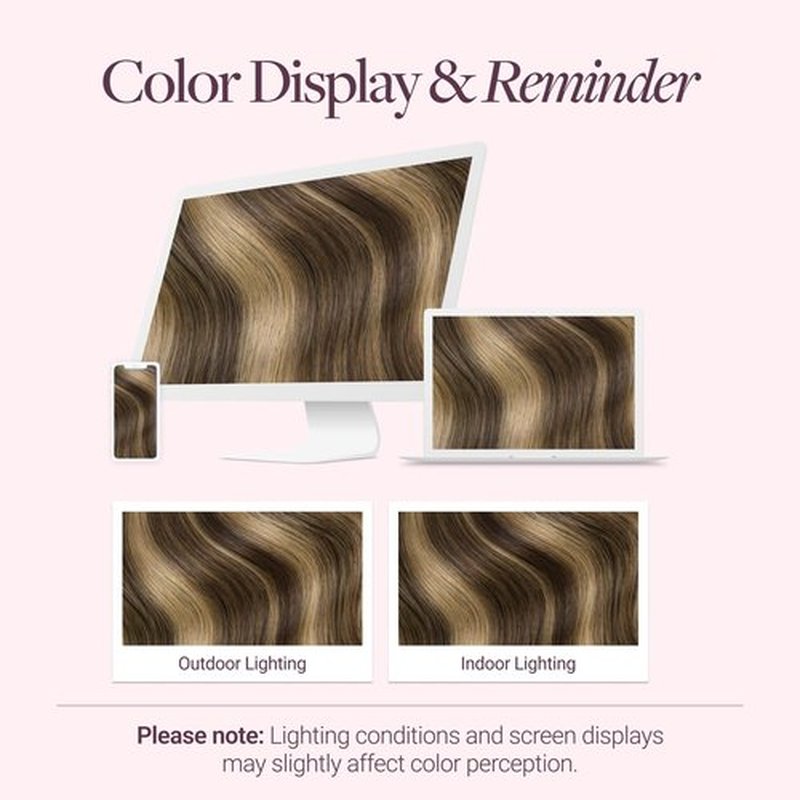 GOO GOO Tape In Weft Hair Extensions Human Hair, 4/27/4 Balayage Chocolate Brown to Caramel Blonde, 8cm Wide Tape, 20inch 10pcs 50g, Tape Weft Hair Extensions, Seamless Tape in