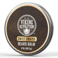 Viking Revolution Beard Balm - Tobacco Scented Moisturizing Beard Butter with Argan & Jojoba Oil | 2oz