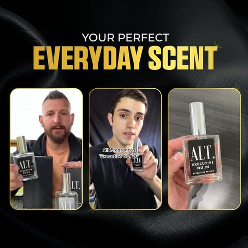 ALT. FRAGRANCES Executive No. 26 - Long Lasting Woody Fruity Extrait de Parfum for Men | 60ml