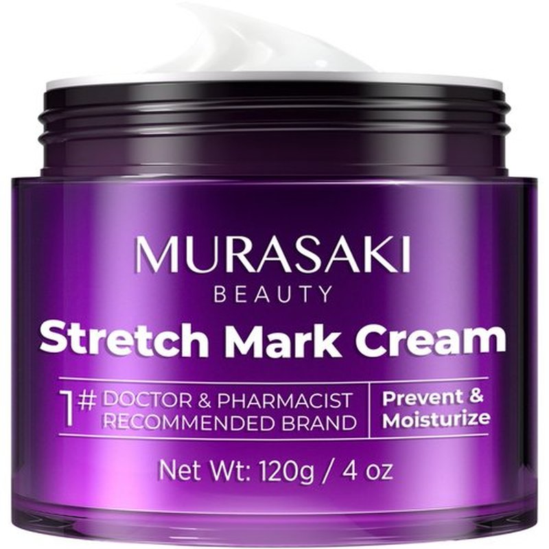 Stretch Mark Cream Prevention for Pregnancy - Maternity Cream for Stretch Marks Removal | Nourishing Formula – Prevents Stretch Marks & Improves Elasticity - 4 oz (120g) (4 oz (120g))