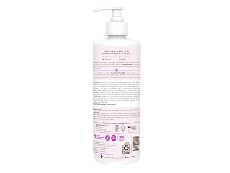 Babo Botanicals Smoothing Berry 2-in-1 Shampoo & Wash - Nourishing Detangler with Evening Primrose Oil - Vegan, Light Berry Fragrance