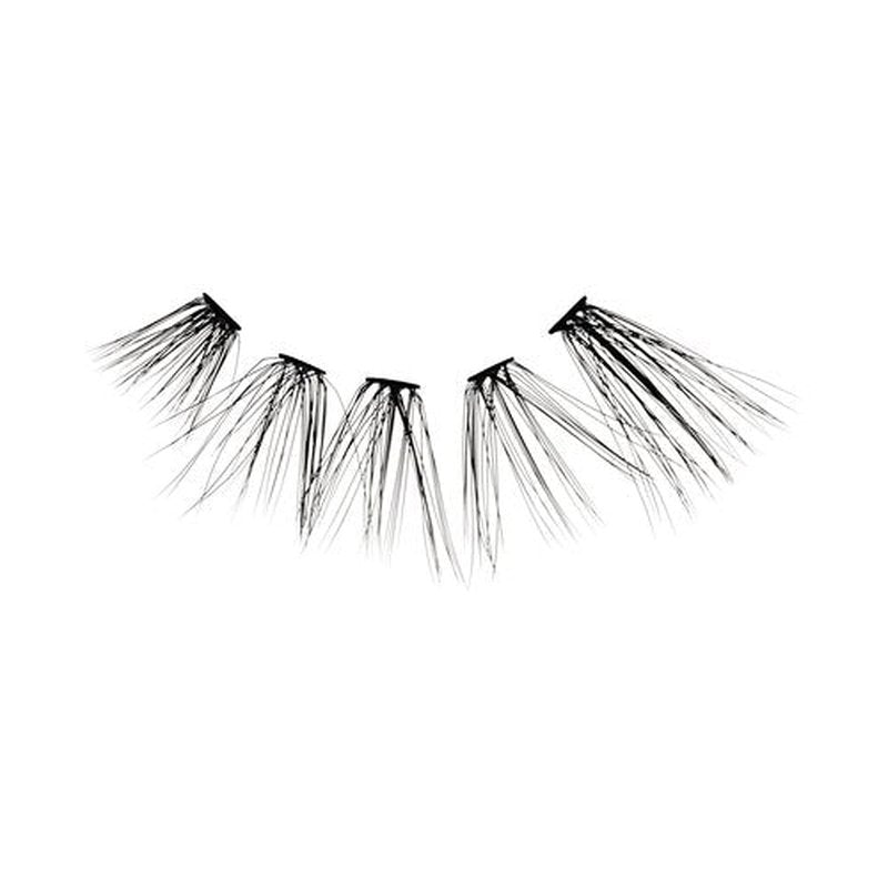 BeBlinky False Eyelashes, Lash Extension Kit 08, 9mm-16mm, Narrow Band, Easy to Apply and Remove, No Damage to Natural Eyelashes, 120 Lash Clusters - Voluminous